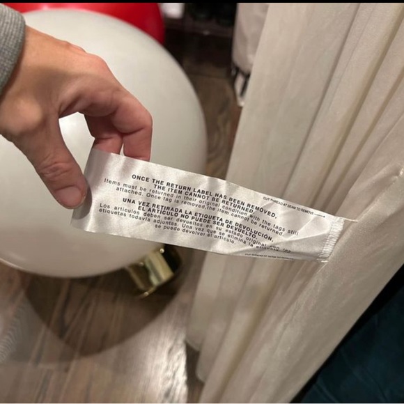 NWT Dress The Population Krista Front-Slit Satin Maxi Medium in Ivory - Picture 5 of 5